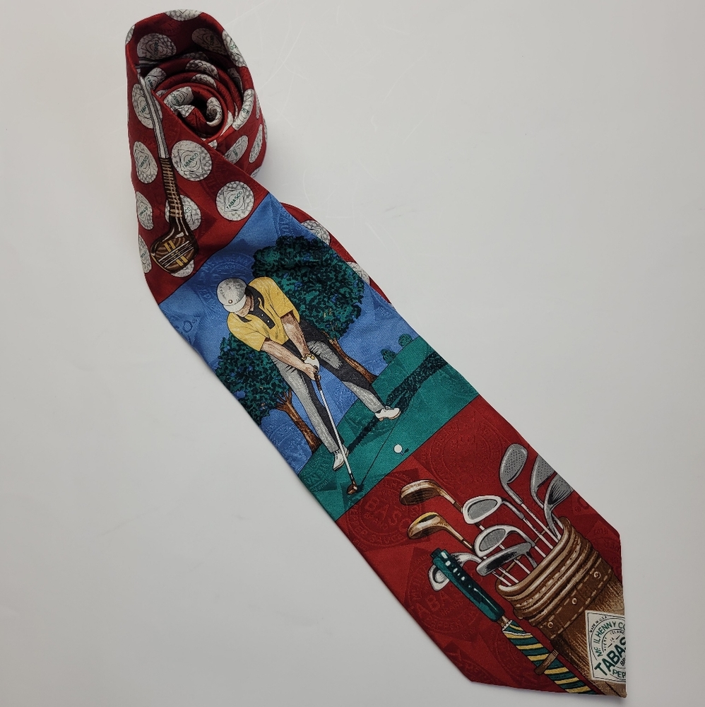 TABASCO Golf  SILK TIE